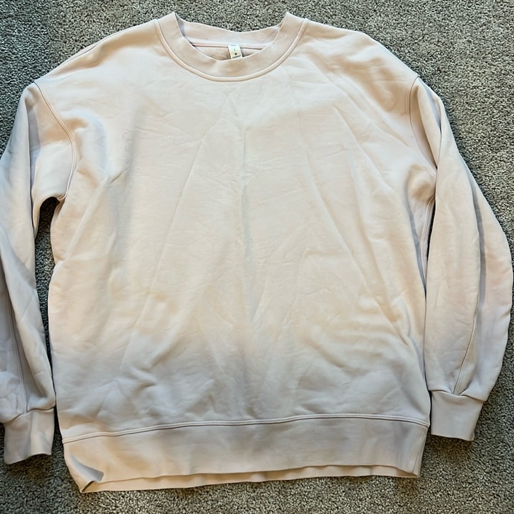 Lululemon crew neck sweatshirt